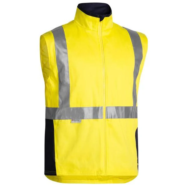 Bisley Taped Hi Vis 3 In 1 Drill Jacket (BJ6970T) - Image 7