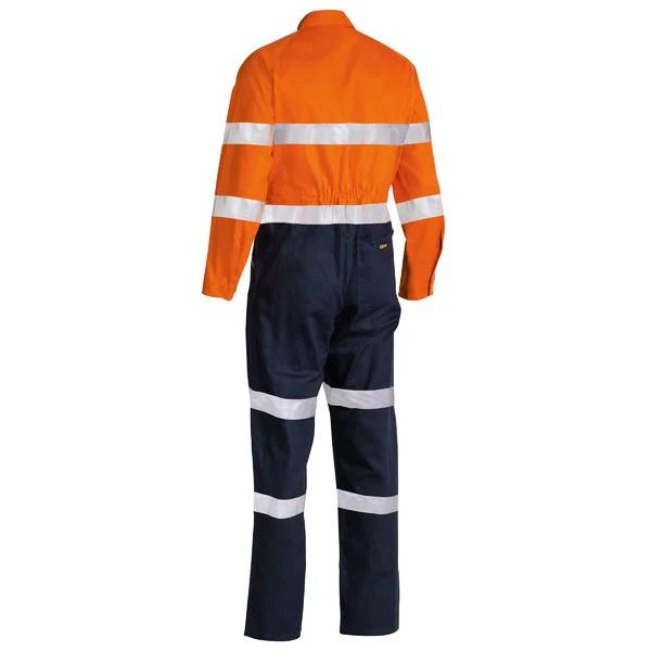 Bisley Taped Hi Vis Drill Coverall (BC637T) - Image 2