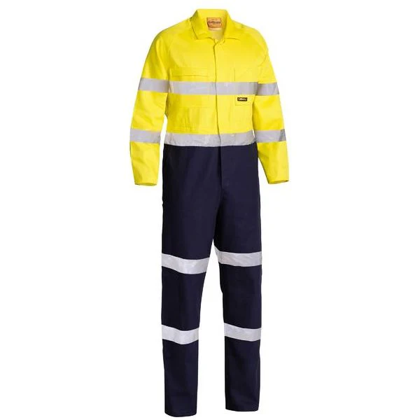 Bisley Taped Hi Vis Drill Coverall (BC637T) - Image 3