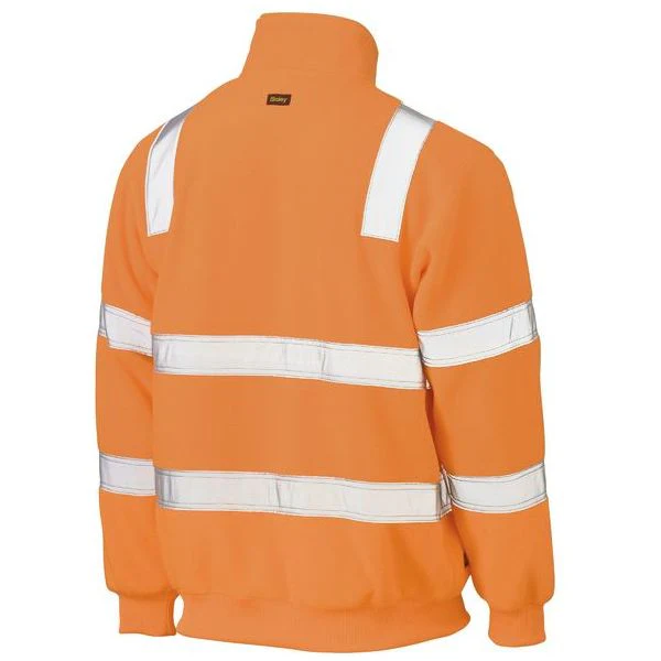 Bisley Taped Hi Vis Rail Polar Fleece Jumper (BK6816T) - Image 2