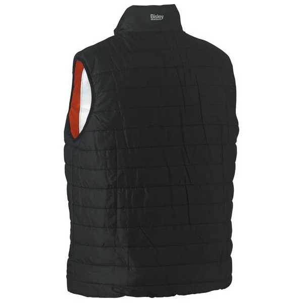 Bisley Taped Hi Vis Reversible Puffer Vest (BV0330HT) - Image 8