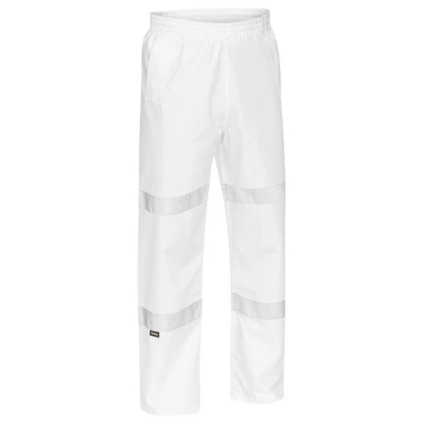 Bisley Taped Shell Rain Pants With Elasticated Waist Band (BP6969T)