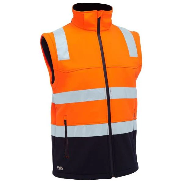 Bisley Taped Two Tone Hi Vis 3 In 1 Soft Shell Jacket (BJ6078T) - Image 13