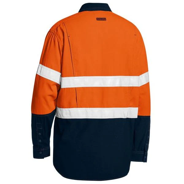 Bisley Tencate Tecasafe Plus FR Lightweight Long Sleeve Shirt (BS8237T) - Image 4