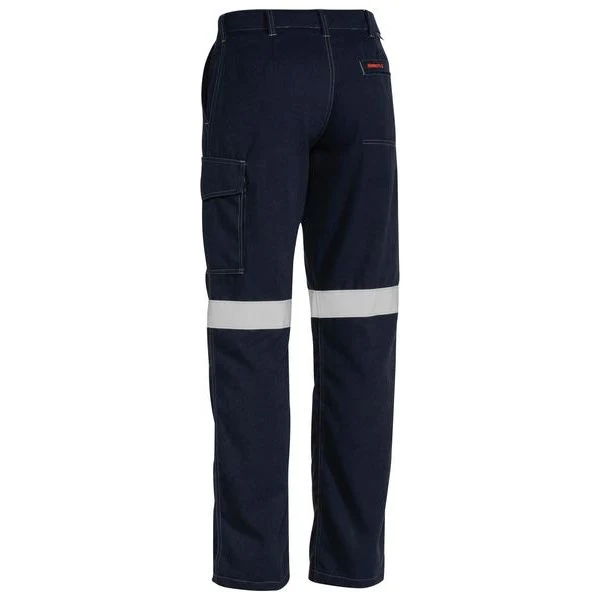 Bisley Tencate Tecasafe Plus Womens Taped FR Cargo Pants With Curved Shaped Waistband And Engineered Fit (BPL8092T) - Image 2