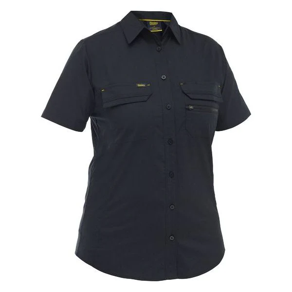Bisley Womens Airflow Stretch Ripstop Shirt With Underarm Perforated Ventilation Panels (BL1490) - Image 5