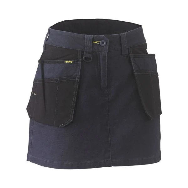 Bisley Womens Flex & Move Stretch Cotton Skort With Holster Pockets (BLS1024) (Clearance) - Image 4