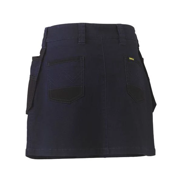 Bisley Womens Flex & Move Stretch Cotton Skort With Holster Pockets (BLS1024) (Clearance) - Image 6