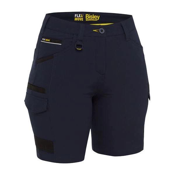 Bisley Women's Flx & Move 4-Way Stretch Zip Cargo Short (BSHL1332) - Image 5