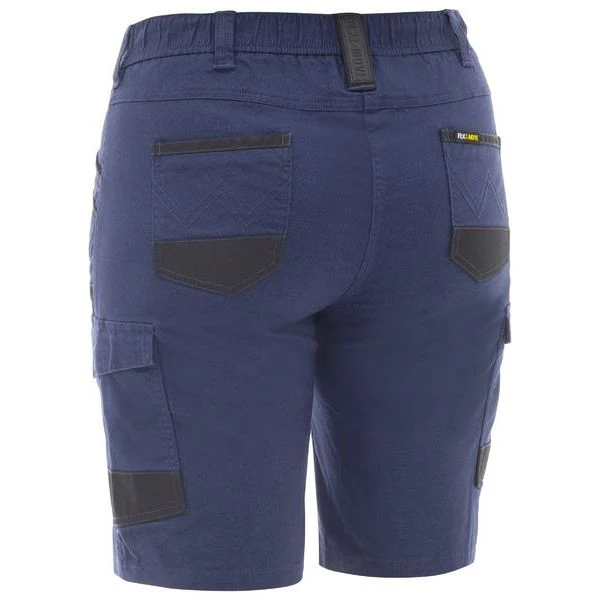 Bisley Women's Flx & Move Elastic Waist Stretch Cotton Canvas Cargo Short (BSHL1338) - Image 7