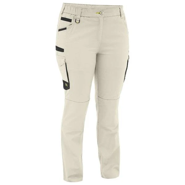 Bisley Women's Flx & Move Stretch Canvas Elastic Waist Cargo Pants (BPCL6338) - Image 3