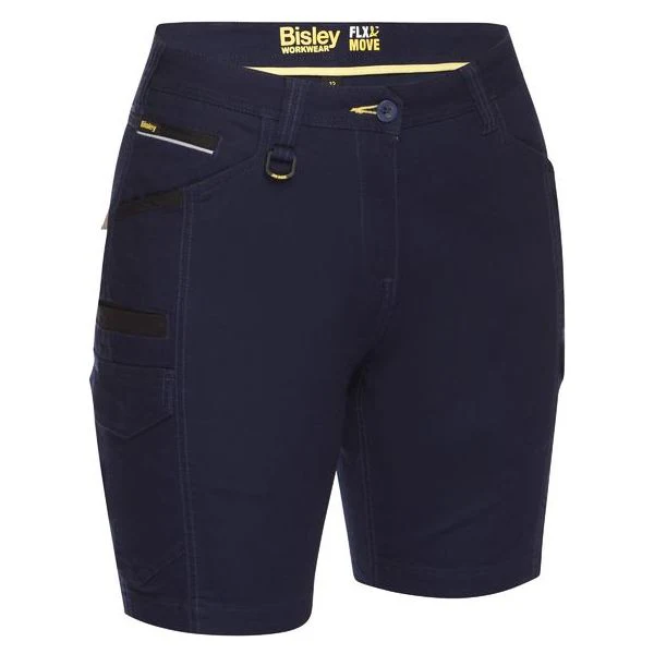 Bisley Womens Flx & Move Stretch Cargo Shorts (BSHL1044) - Image 3