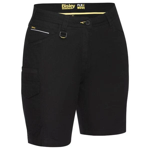 Bisley Womens Flx & Move Stretch Cargo Shorts (BSHL1044) - Image 5