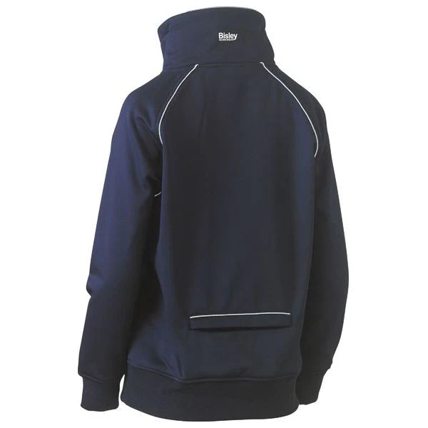 Bisley Womens Long Sleeve Work Fleece Jumper (BKL6924) (Clearance) - Image 3