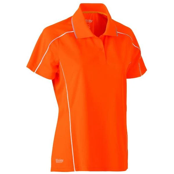 Bisley Womens Mesh Polo Shirt (BKL1425) - Image 3