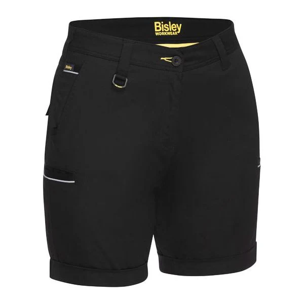Bisley Womens Stretch Cotton Shorts (BSHL1015) - Image 5
