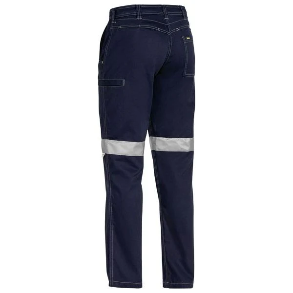 Bisley Womens Taped Cool Vented Lightweight Contrast Stitched Pant (BPL6431T) - Image 2