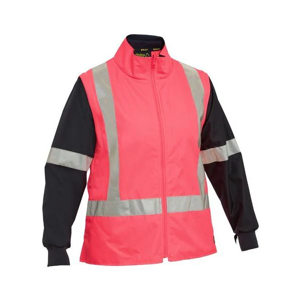 Bisley Womens Taped Hi Vis 5 In 1 Rain Jacket (BKL6975) - Image 22