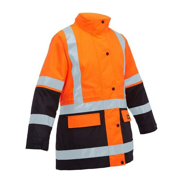 Bisley Womens Taped Hi Vis 5 In 1 Rain Jacket (BKL6975) - Image 8