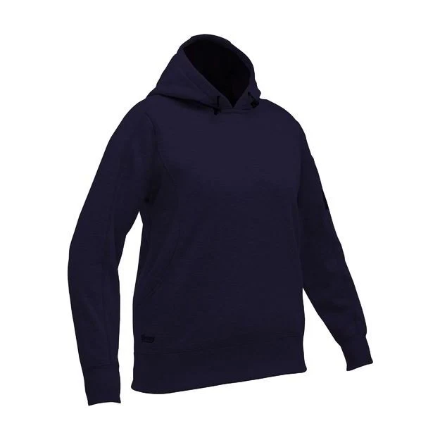 Bisley Womens Work Fleece Hoodie With Built In Waist Pockets (BKL6724) - Image 3