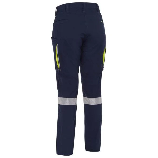 Bisley Womens X Airflow Taped Stretch Ripstop Vented Cargo Pants (BPCL6150T) - Image 2