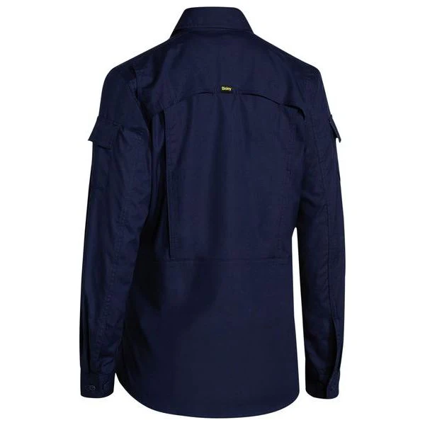 Bisley Womens X Airflow Ventilated Ripstop Shirt (BL6414) - Image 2