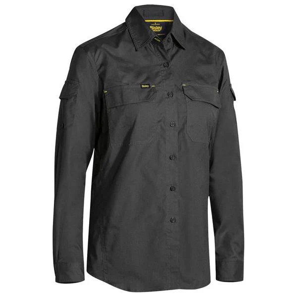 Bisley Womens X Airflow Ventilated Ripstop Shirt (BL6414) - Image 5