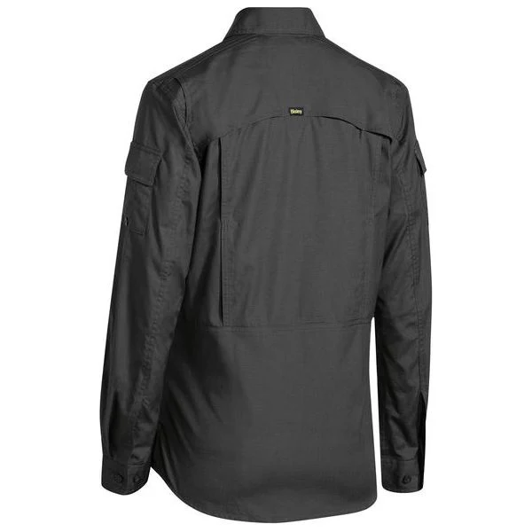 Bisley Womens X Airflow Ventilated Ripstop Shirt (BL6414) - Image 6