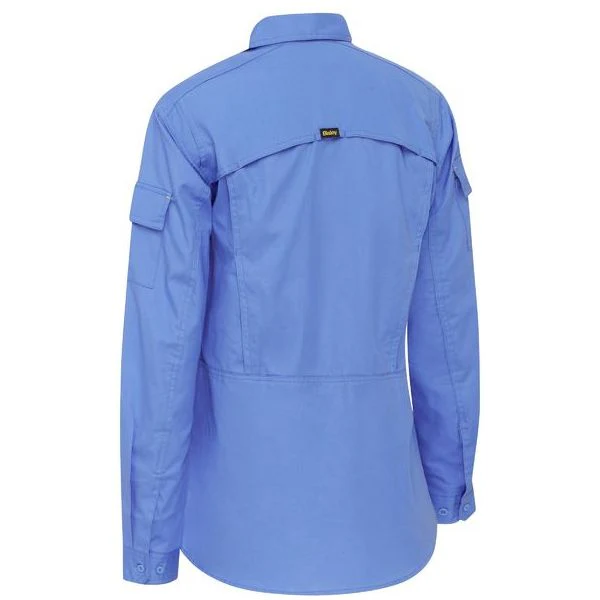 Bisley Womens X Airflow Ventilated Ripstop Shirt (BL6414) - Image 8