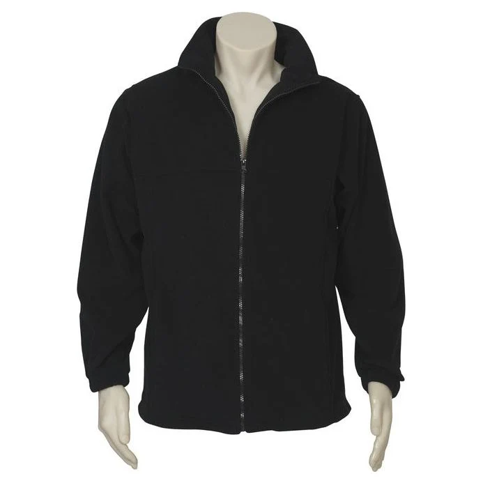 Biz Care Mens Plain Micro Fleece Jacket (PF630) - Image 2