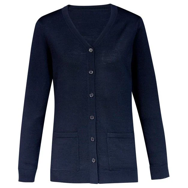 Biz Care Womens Button Front Cardigan - (CK045LC) - Image 2