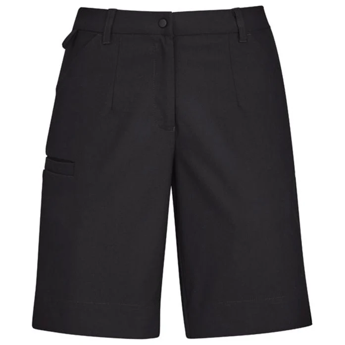 Biz Care Womens Comfort Waist Cargo Short (CL957LS)