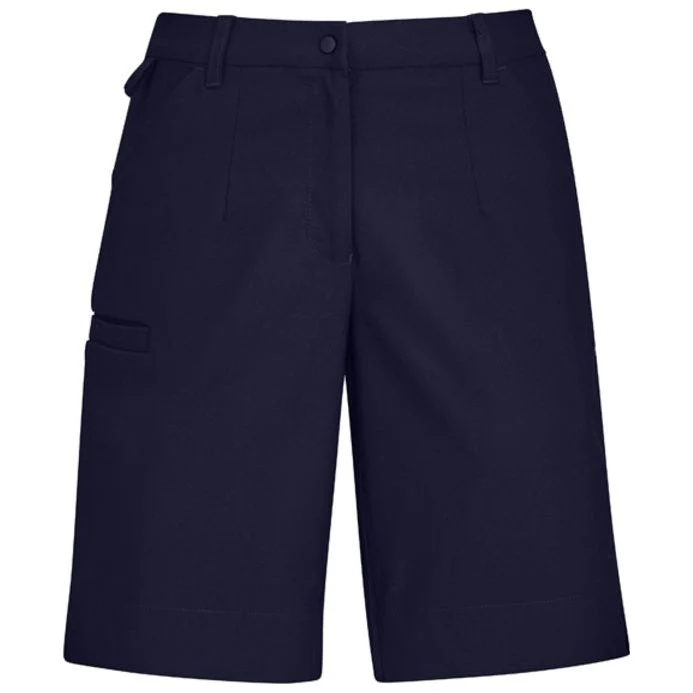 Biz Care Womens Comfort Waist Cargo Short (CL957LS) - Image 2