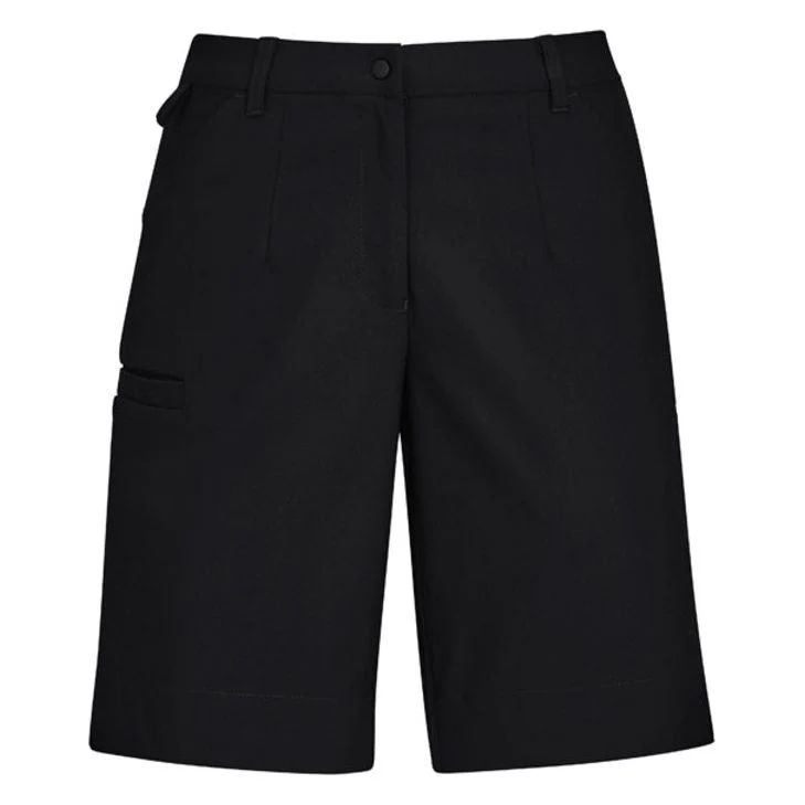 Biz Care Womens Comfort Waist Cargo Short (CL957LS) - Image 3