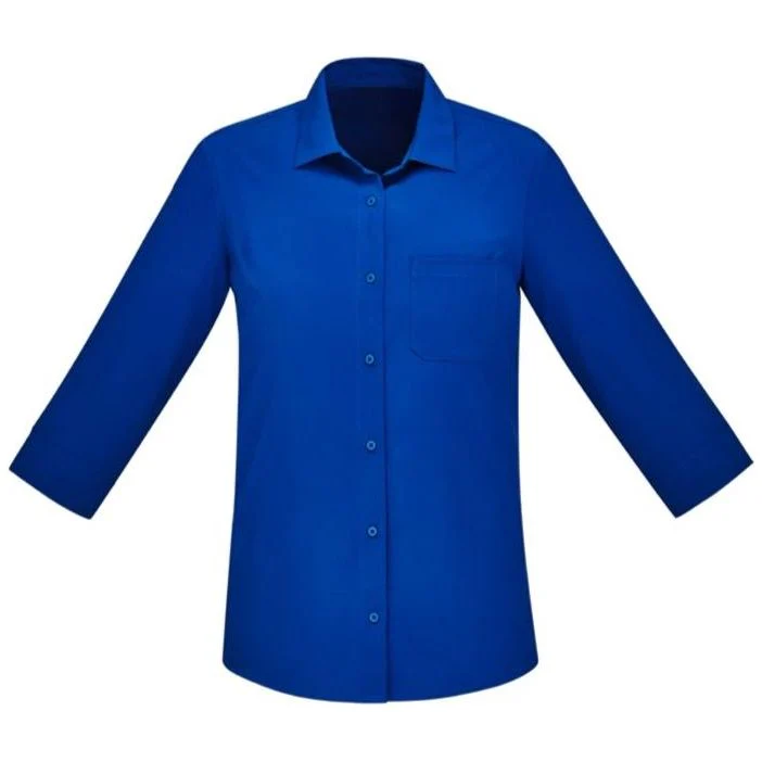 Biz Care Womens Easy Stretch 3/4 Sleeve Shirt (CS951LT) (Clearance) - Image 3