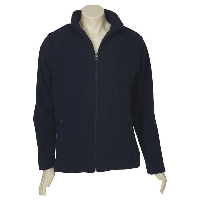 Biz Care Womens Plain Micro Fleece Jacket (PF631)