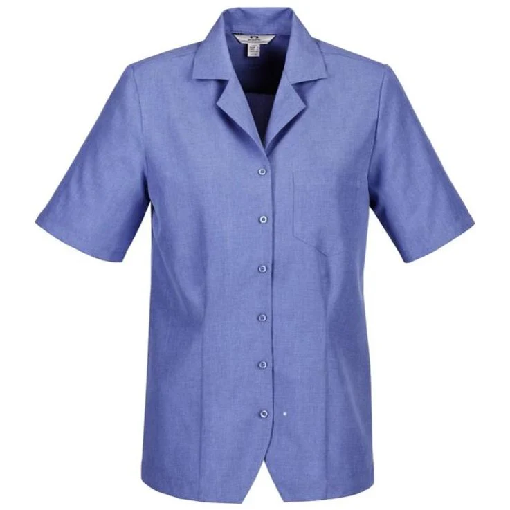 Biz Collection Ladies Plain Oasis Overblouse (S265LS) - Image 4