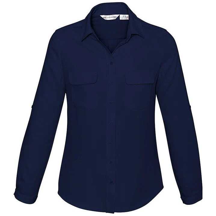 Biz Collection Madison Long Sleeve Womens Top (S626LL) - Image 3