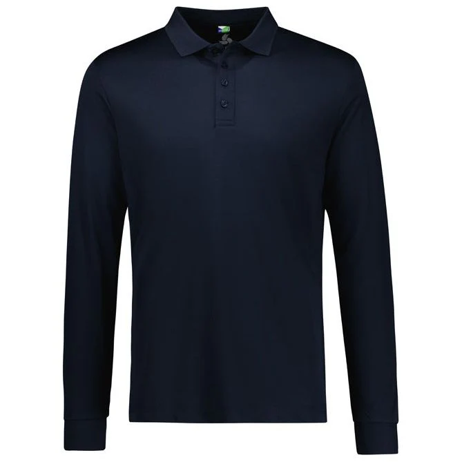 Biz Collection Mens Action Long Sleeve Polo (P206ML) - Image 6