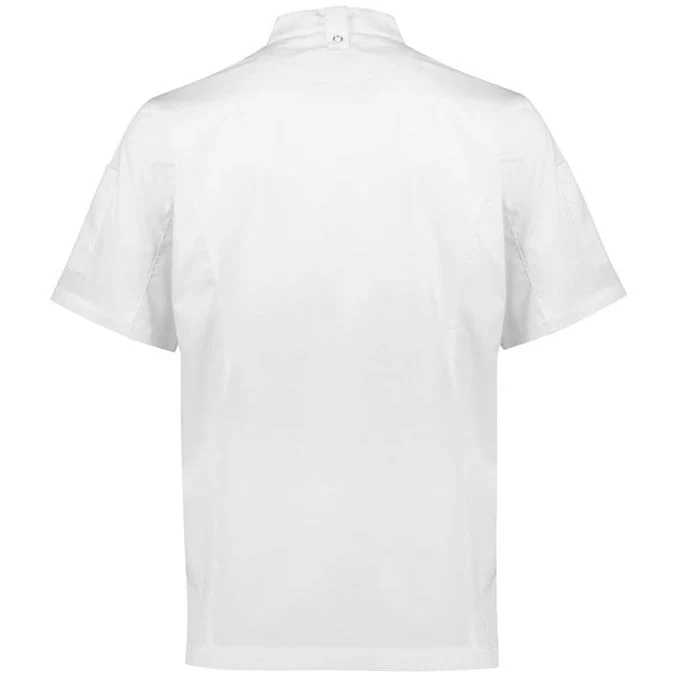 Biz Collection Mens Alfresco Short Sleeve Chef Jacket (CH330MS) - Image 4