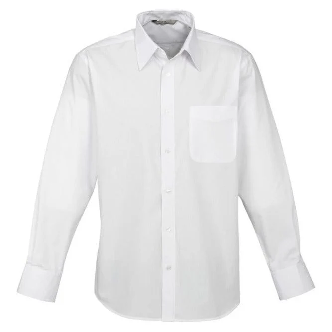 Biz Collection Mens Base Long Sleeve Shirt (S10510) - Image 3