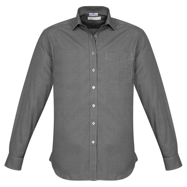 Biz Collection Mens Ellison Long Sleeve Shirt (S716ML)