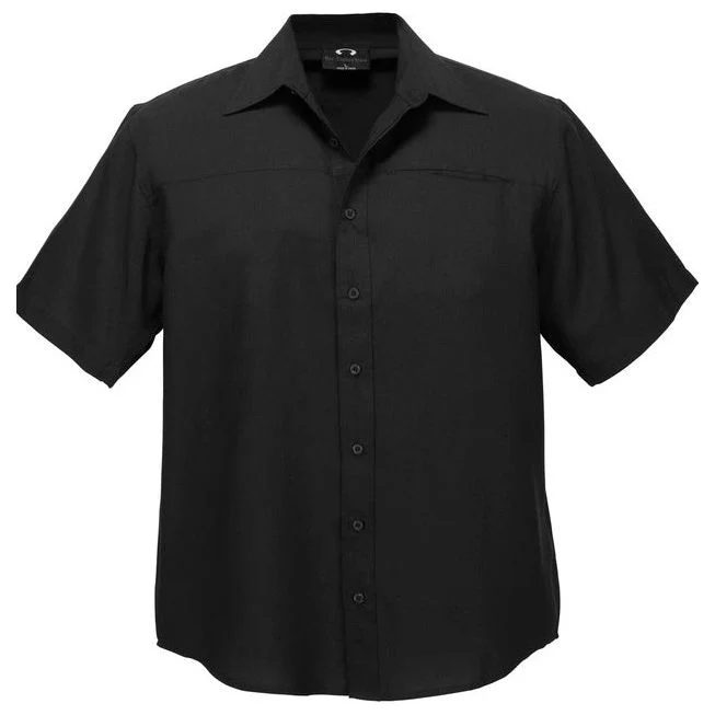 Biz Collection Mens Plain Oasis Short Sleeve Shirt (SH3603)
