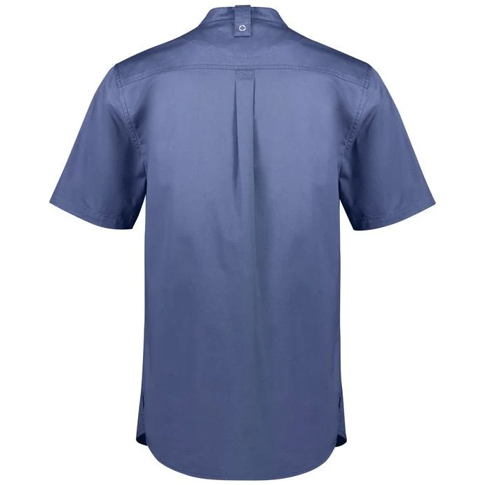 Biz Collection Mens Salsa Short Sleeve Chef Shirt (CH329MS) - Image 6