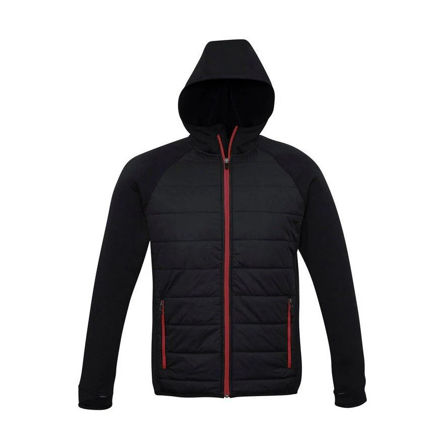 Biz Collection Mens Stealth Tech Hoodie (J515M) (Clearance) - Image 2