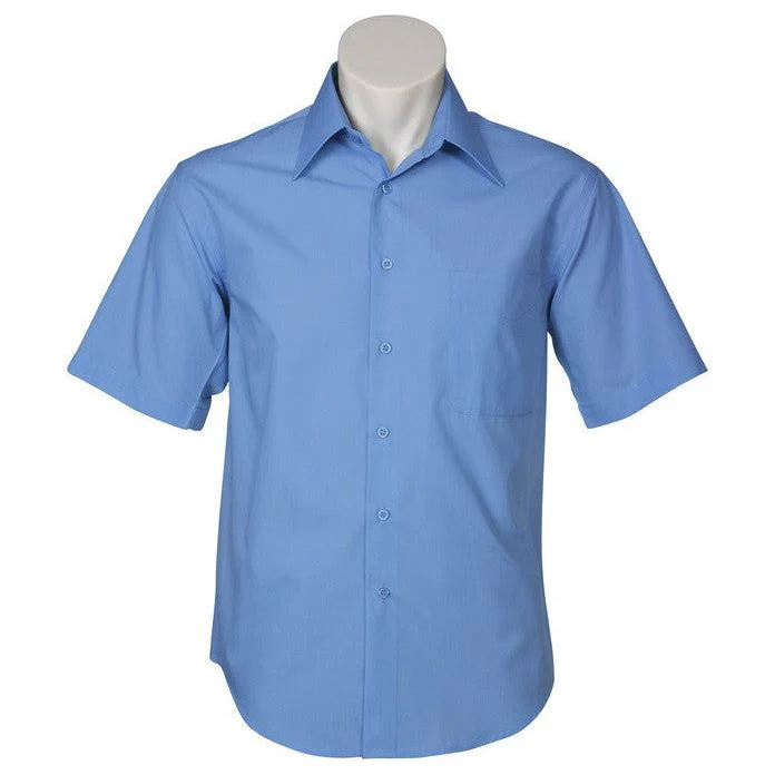 Biz Collection Metro Mens Short Sleeve Shirt (SH715) - Image 4