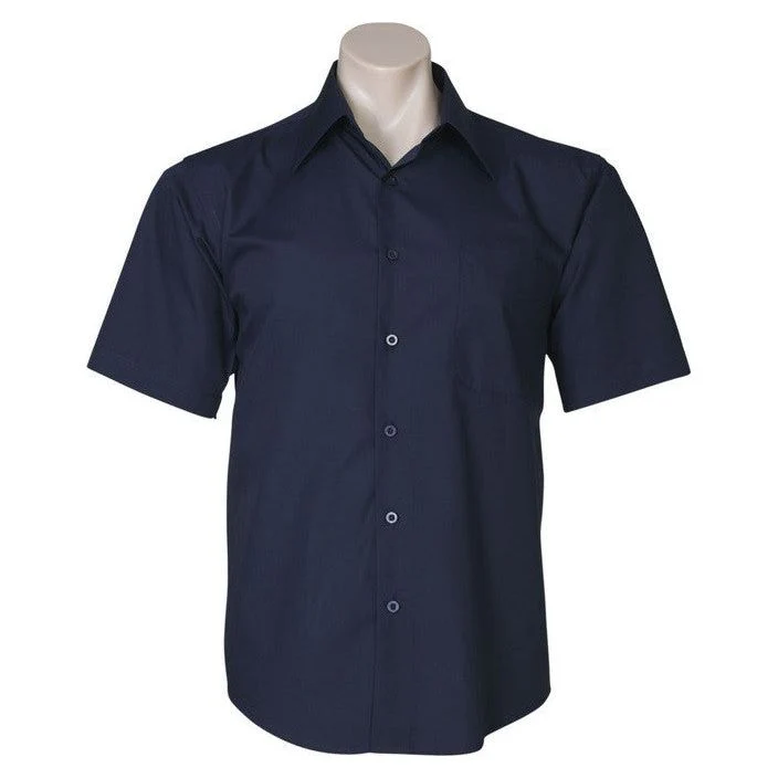 Biz Collection Metro Mens Short Sleeve Shirt (SH715) - Image 5
