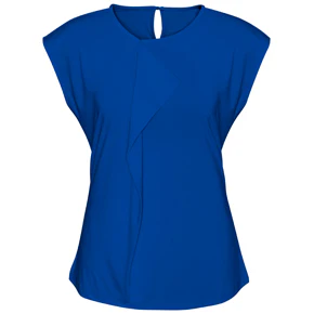 Biz Collection Mia Pleat Knit Womens Top (K624LS) (Clearance) - Image 2