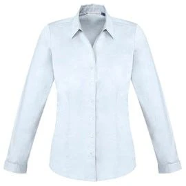 Biz Collection Monaco Womens Long Sleeve Shirt (S770LL) - Image 2