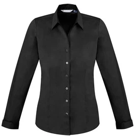 Biz Collection Monaco Womens Long Sleeve Shirt (S770LL) - Image 4